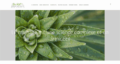 Desktop Screenshot of massotherapiesoinssante.com